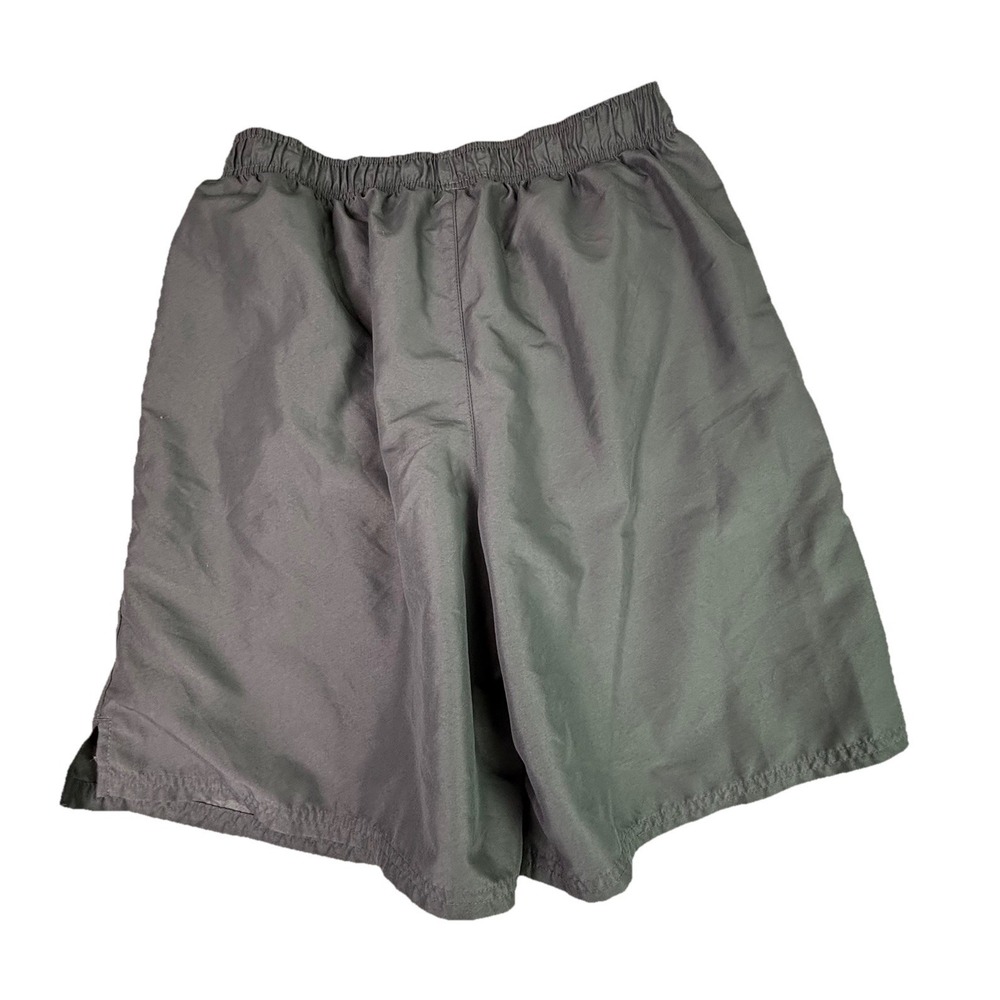 Nike Men's Gray Athletic Swim Trunks Shorts Size XL Lined Beach Surf - Picture 2 of 9